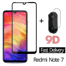 2 в 1 9D закаленное стекло для объектива камеры Защитная пленка для Xiaomi mi 9T Pro 9 8 A2 A3 lite Red mi 7A K20 Note 5 6 7 Pro