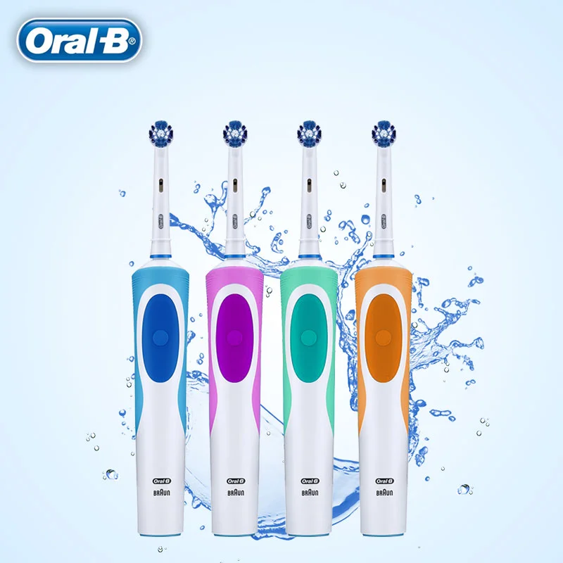 Original Oral B Vitality Electric Toothbrush Rechargeable With 2 Minutes Timer And Oral B Teeth Brush Heads Precision Clean Original Oral B Vitality Electric Toothbrush Rechargeable With 2 Minutes Timer And Oral B Teeth Brush Heads Precision Clean