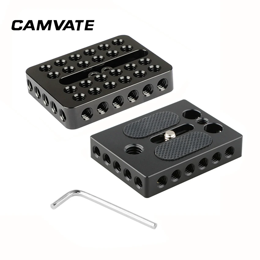 Универсальная верхняя пластина CAMVATE + Основная для фотоаппарата сделай сам