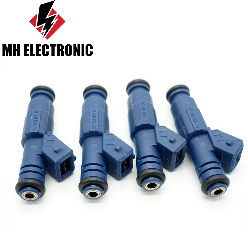 MH Electronic 4PCS/LOT High Quality Fuel Injector 0280155712 for Cadillac for HOLDEN for OPEL for SAAB for VAUXHALL for VOLVO