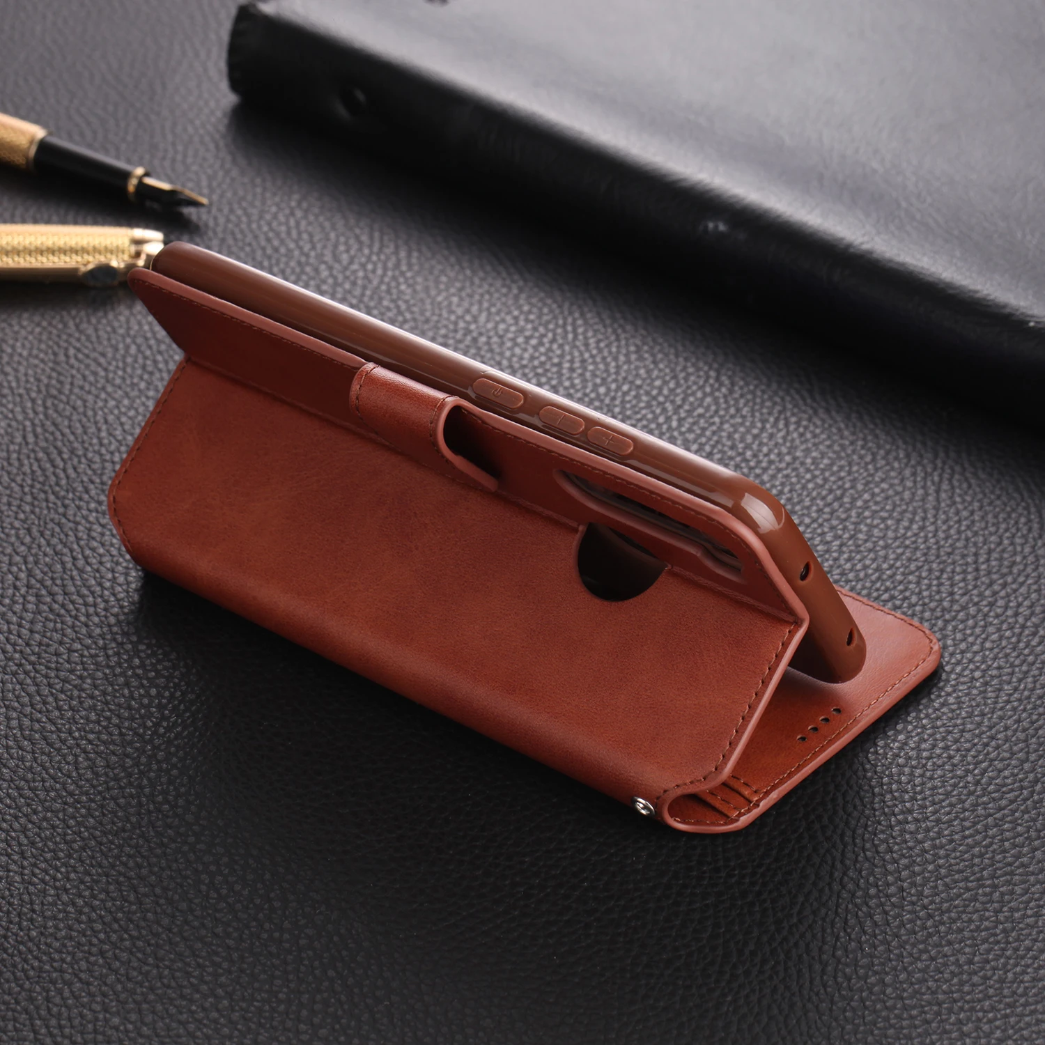 Кожаный чехол-книжка Red mi Note 8 для Xiaomi mi Red mi Note 8 Pro Xio mi Red mi Note8, 128 ГБ, держатель для карт, чехол
