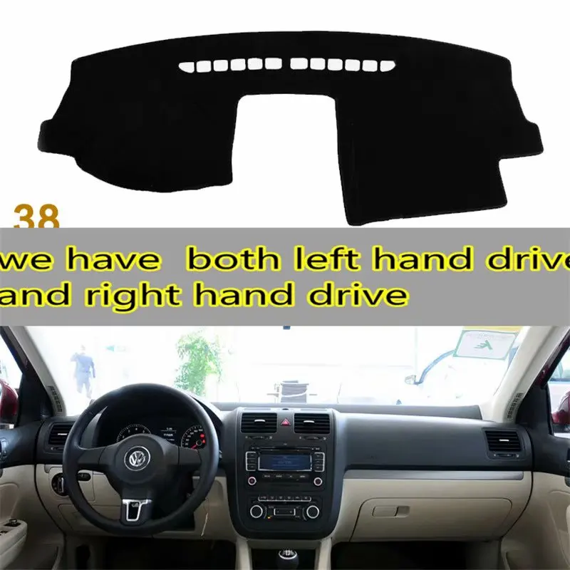 Для VW Volkswagen Golf5 MK5 JEETA GTI 2003 2004 2005 2006 2007 2008 2009 Dashmat автомобиль-Средства для укладки волос приборной панели ковровые покрытия