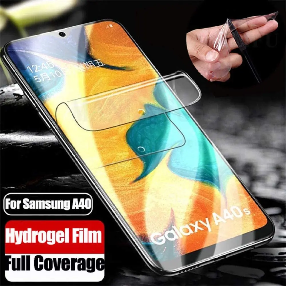 Гидрогелевая пленка 11D для Samsung Galaxy A01 A11 A21 A31 A41 A51 A71 защитная экрана M11 M21 M31 M51 A30 A50