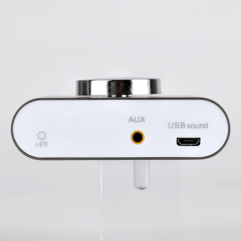 Mini Desktop o Digital Amplifiers Bluetooth 4 2 Amplifier Hi Fi Stereo 2 0 Amp Theater Aux Bluetooth Grey 