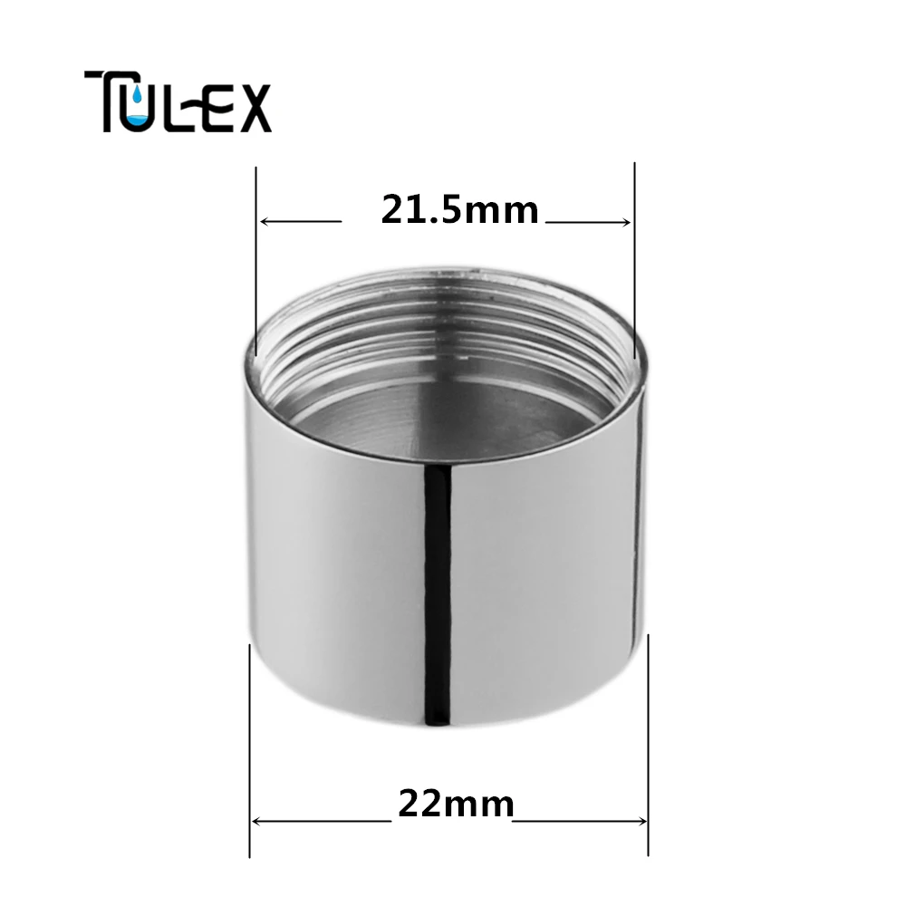 TULEX кран аэратор 22 мм внутренняя резьба полный поток кран насадка Bubbler кран фильтр аксессуары для ванной комнаты