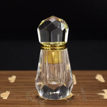 

Portable 1ml Optical K9 Crystal Arabic Aromas Oil Perfume bottle Valentine's Day Travel Gifts For Woman