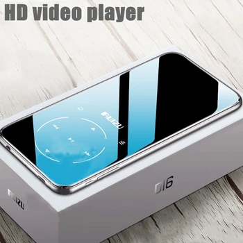 RUIZU-reproductor MP3 D16 de Metal con Bluetooth, dispositivo de música HIFI de 2,4 pulgadas, 8GB, 32GB, con radio FM, e-book, altavoz incorporado
