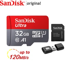 SANDISK карта памяти Micro SD, 128 ГБ, 16 ГБ, 32 ГБ, 128 ГБ SANDISK карта памяти Micro SD, 128 ГБ, 16 ГБ, 32 ГБ, 128 ГБ