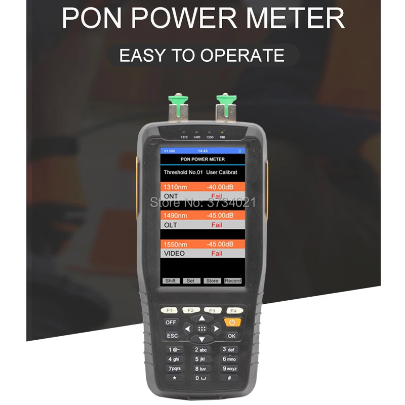 TM70B PON измеритель мощности+ 1 мВт VFL+ оптический измеритель мощности многофункциональные волоконные инструменты