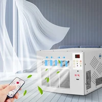 Mobile Small Air Conditioner Refrigerator mini air conditioner mosquito net desktop mini refrigerator pet cooling 2