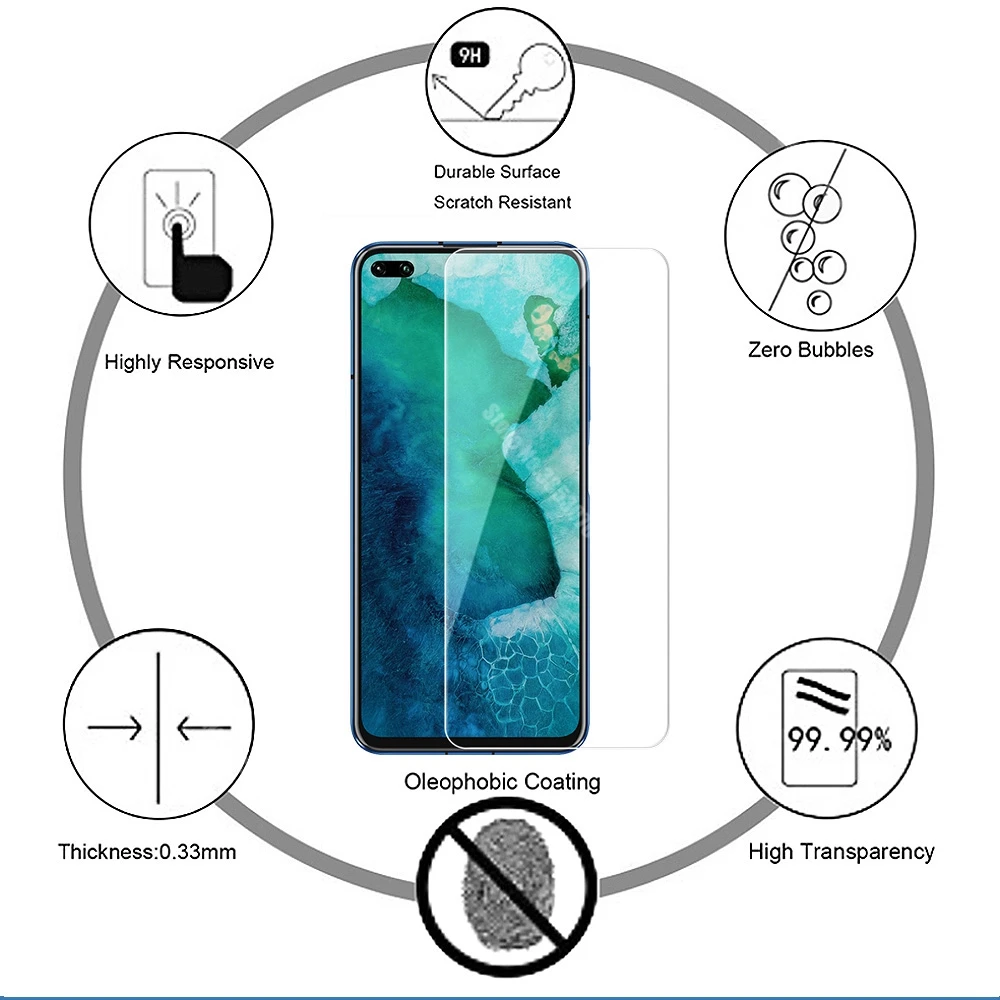 Защитная пленка для объектива камеры Защитное стекло huawei Honor V30 Pro 20 10 Lite 9X