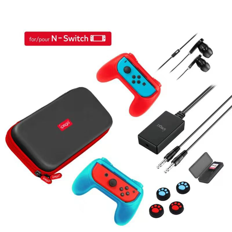 IPEGA PG-9182 переключатель 18 в 1 Набор для N-Switch сумка для хранения с ручкой Joy-con футляр для игровых карт для консоли переключателя