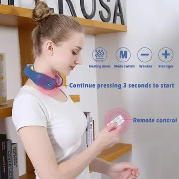 

1x Smart Electric Neck and Shoulder Massager Pain Relief Tool Health Care Relaxation Cervical Vertebra Physiotherapy