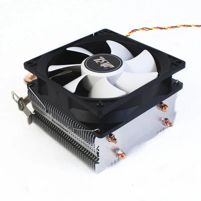 Cpu Cooler pc Ventilador Sistema de Refrigeração Tubo Cobre 3pin 90 mm Led Ventiladores para Lga1200 1150 1151 1155 1156 1356 1700 And3 Am4 Placa-mãe - Imagem 6
