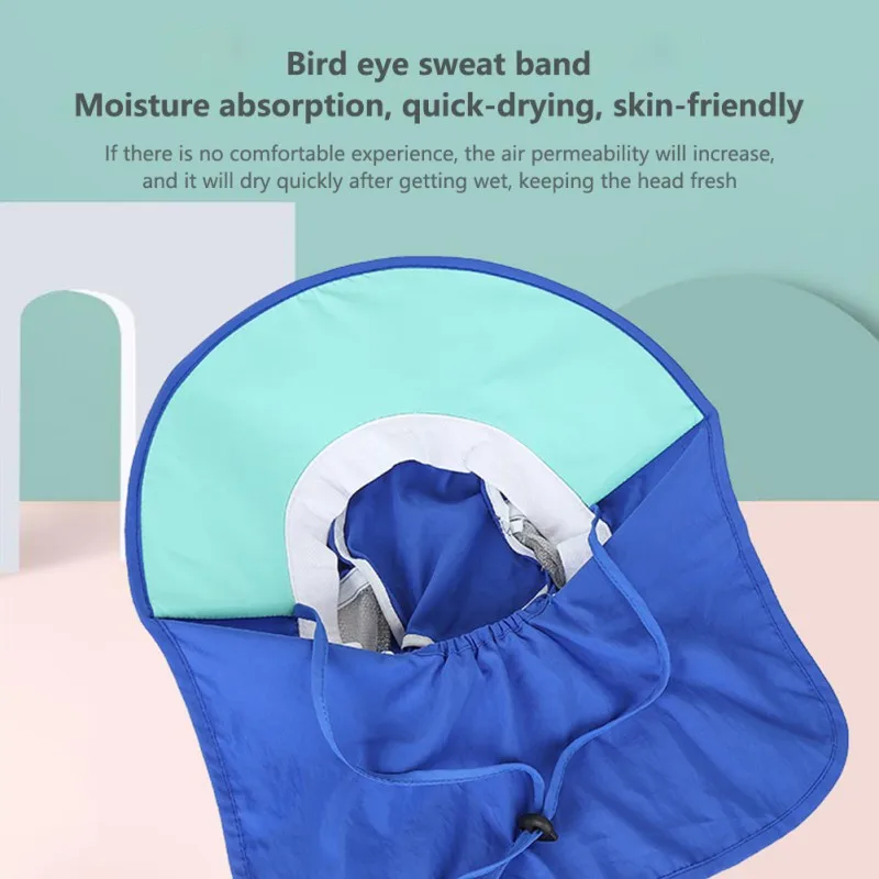 SPF 50+ Wide Brim Children Beach Hat Kids Bucket Cap Summer Beach Girls Travel Outdoor Cute Casual Sun Hats beach hat