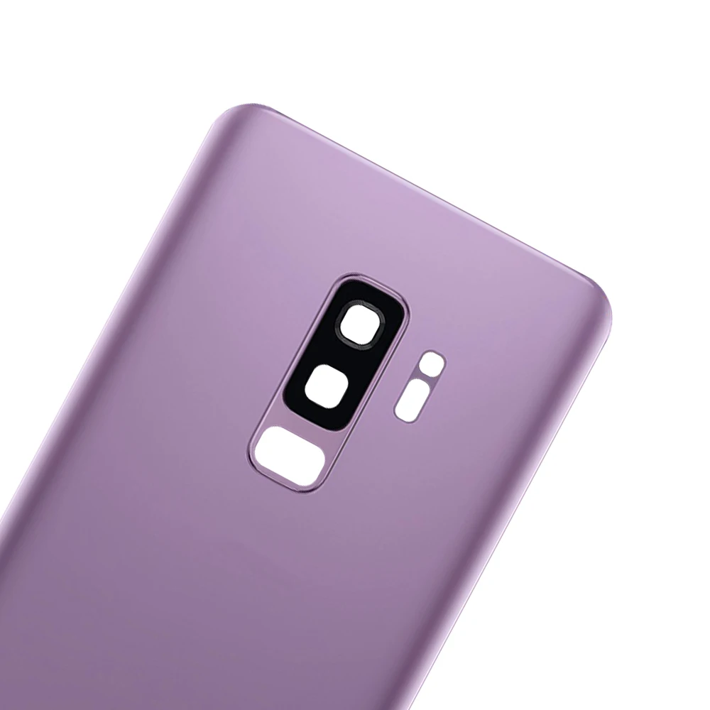 Для samsung оригинальная задняя крышка аккумулятора для телефона samsung Galaxy S9 G9600 S9+ S9 Plus G9650 Корпус задняя крышка Чехлы Замена