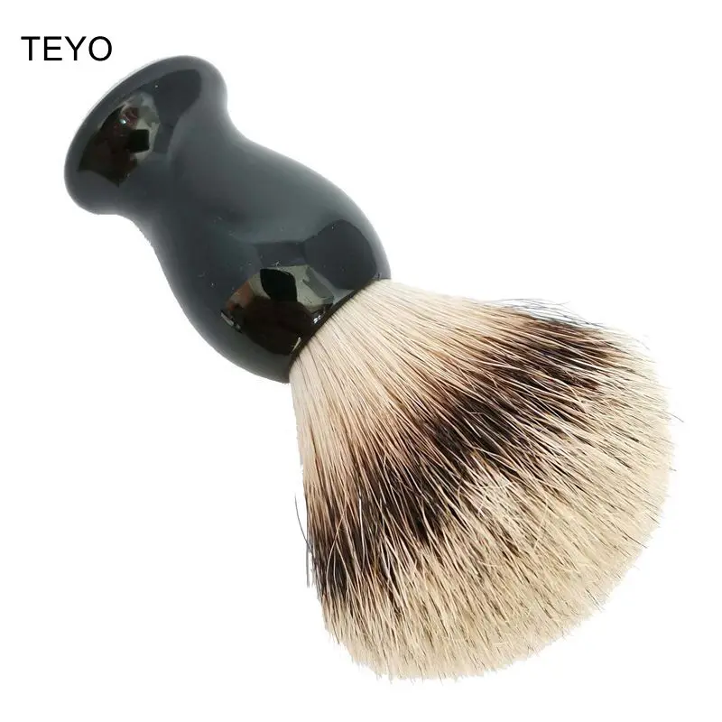 Щетка для бритья TEYO из серебристого барсука с подарочной коробкой идеально