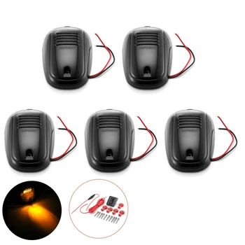 

A Set of Car Lights for Assembling 12 LED Bulbs Replacing The Top of The Cab Roof for Dodge Ram Accessories for Durable Zero