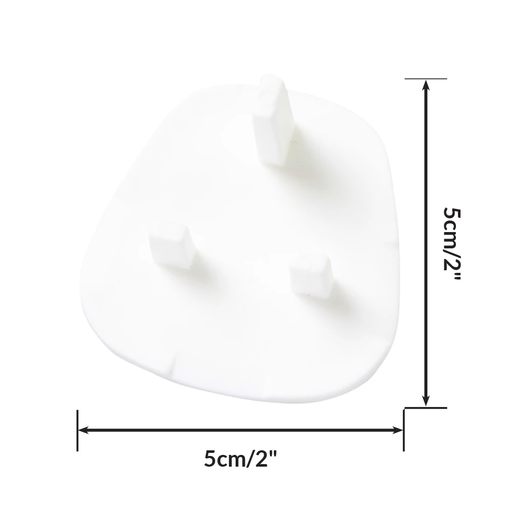 Великобритания вилка 3 отверстия розетка Крышка для ребенка Электрическая безопасность протектор Защита пластиковые защитные колпачки