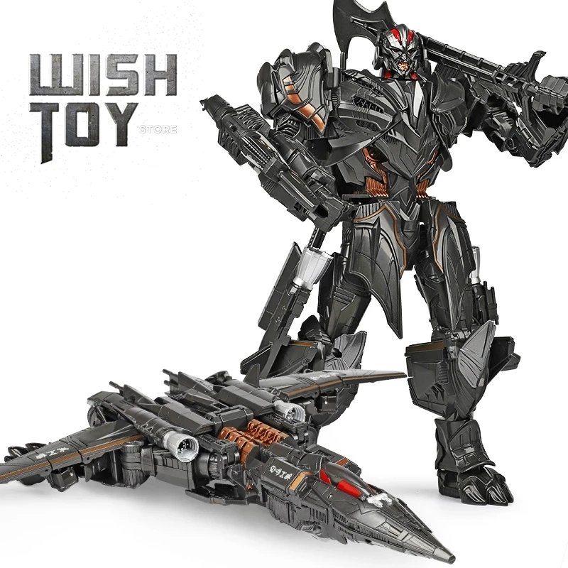 Large Transformers 5 The Last Knight Megatron Ko Version Kids Action Figures Toy 