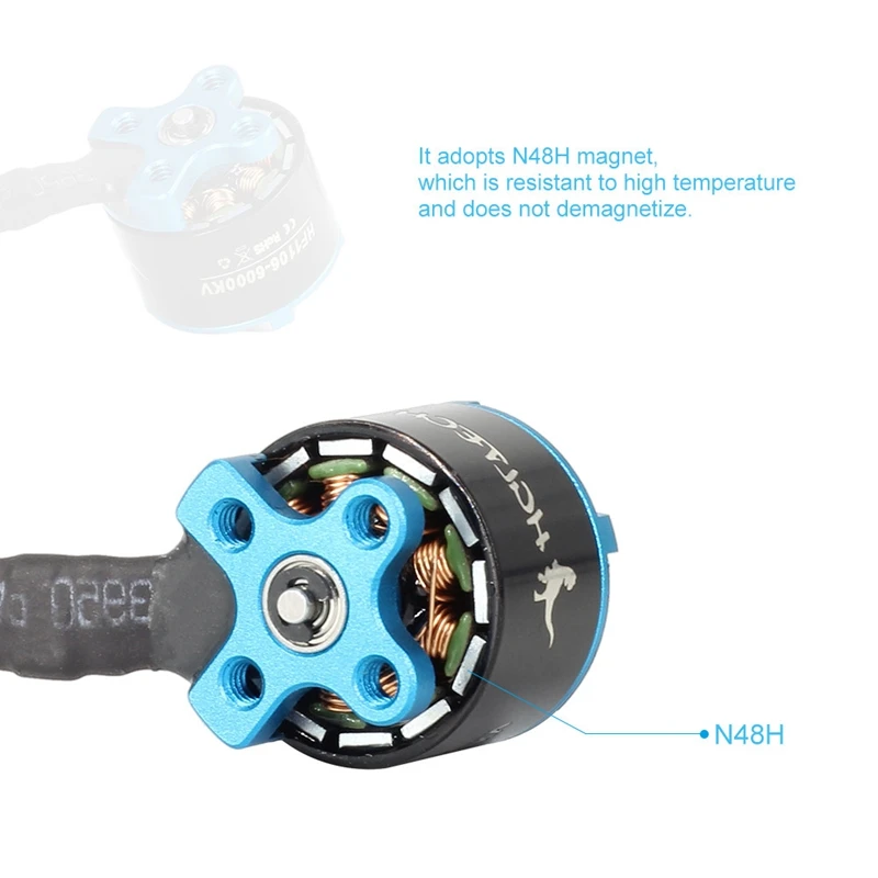 ABKT-HGLTECH пламени HF1106 6000KV бесщеточный двигатель