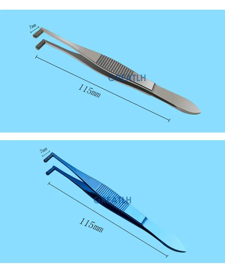 

Titanium Stainless Epithelial Roller Wheel Forceps Ophthalmic Plastic Veterinary Surgical Instrument