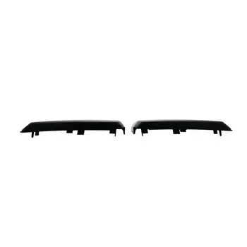 

2pcs Bumper Guard Car Auto Front Pad With License Plate Frame Exterior
