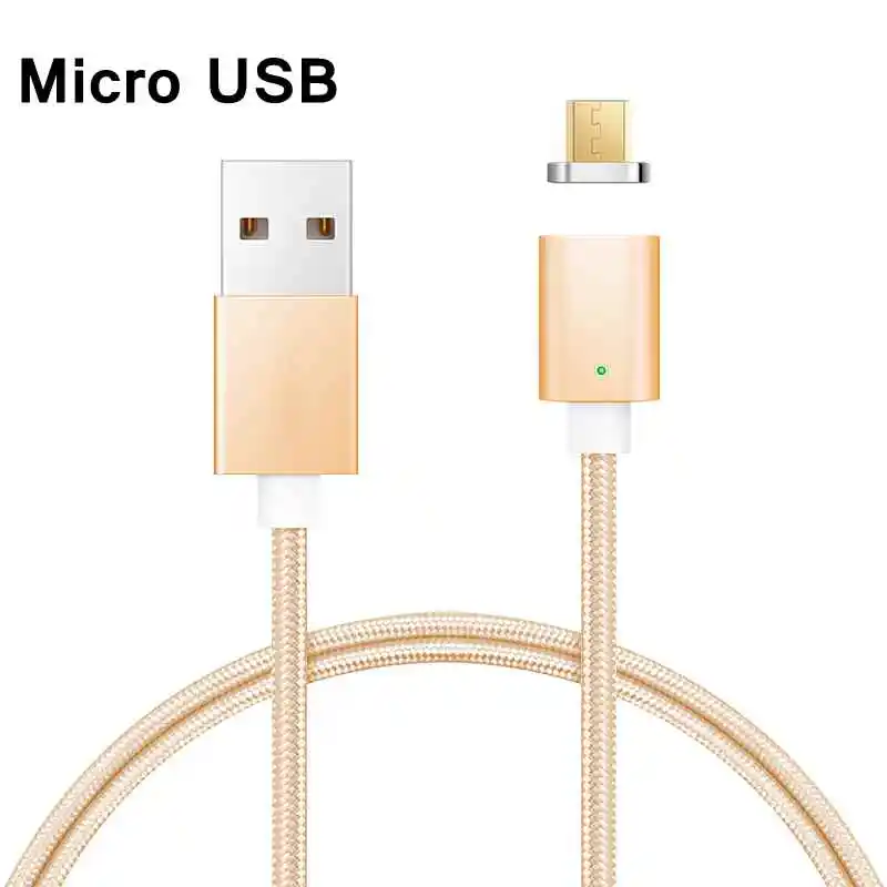 Светодиодный магнитный кабель Micro usb type C супер быстрая зарядка телефона Microusb type-C магнитное зарядное устройство usb c для iphone huawei xiaomi