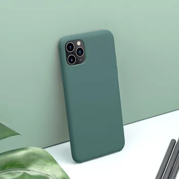 

NILLKIN For iPhone 11 Pro case cover Silicone Smooth Protective Back Cover for iPhone 11 case for iPhone 11 Pro Max 6.5 /6.1/5.8