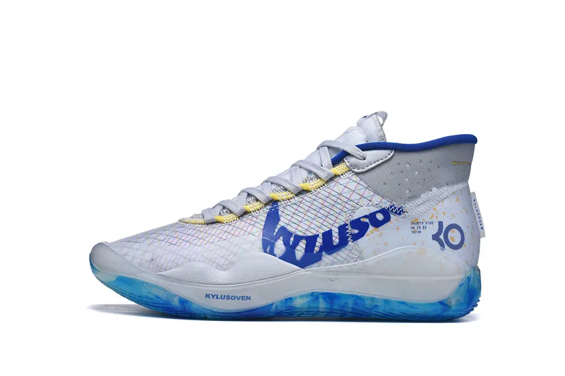 5 Мужские баскетбольные кроссовки Бруклин-Нетс Zoom KD12 XII, Кевин Дюрант 12sCheap US KD 12 EYBL хамелеон, роскошные кроссовки 40-46 - Цвет: 5