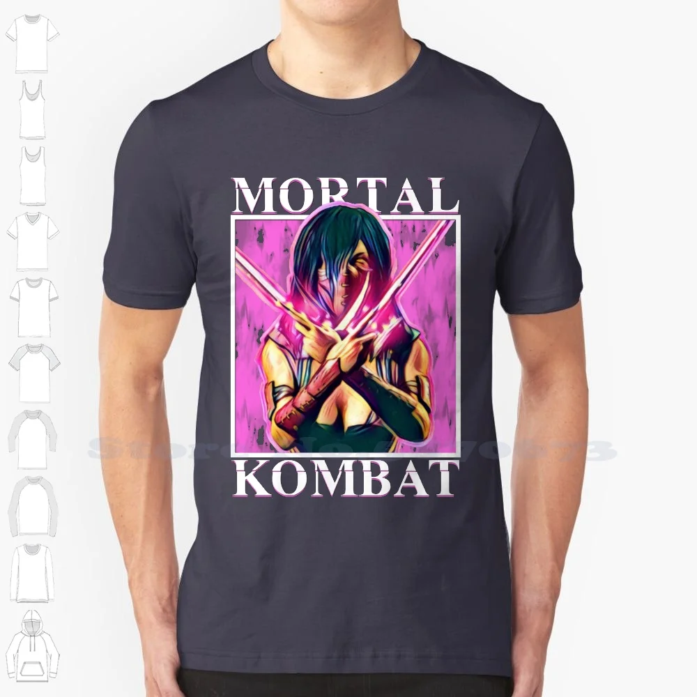 Mortal Kombat - Mileena Fashion Vintage Tshirt Magliette Mortal Kombat Mortal Kombat Fatality Scorpion Sub Zero Mileena Kitana