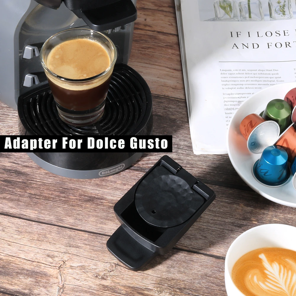 Adaptador de Cápsulas para Nespresso Original, Conversor del Soporte  Compatible con Dolce Gusto para Hacer Crema|Filtros de café| - AliExpress