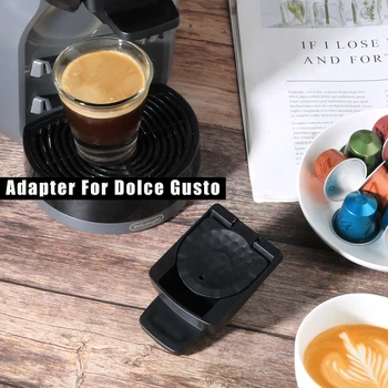 Adaptador de cápsula para cápsulas originales de Nespresso, Compatible con Dolce Gusto, Crema
