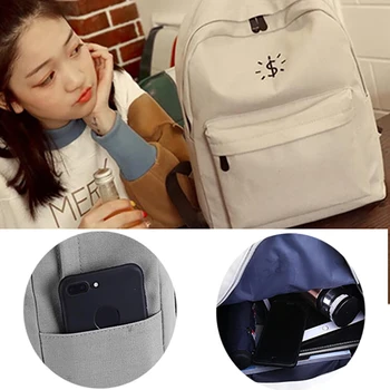

1Pcs New Bags backpack HOT Shoulder Casual style Clutch Crossbody Rucksack Canvas Women