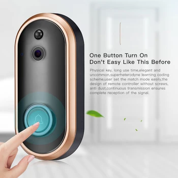 

M6 HD 1080P Ultra Low-power Intercom Doorbell Fast Push Wireless Connection Button Trigger Video Real-time Monitoring Doorbell