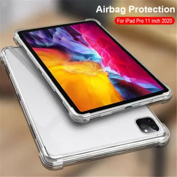 

For Apple iPad Pro 11" 2020 Clear Bumper Soft Case Cover Airbag Protective Shell