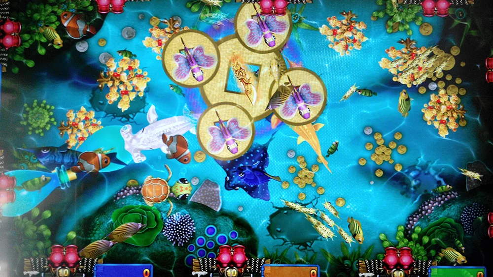 Arcade Shooting Game Machine Host Accessories for 6-10 Players Description Image.This Product Can Be Found With The Tag Names Board Game, Fish hunter game machine, Sports Entertainment