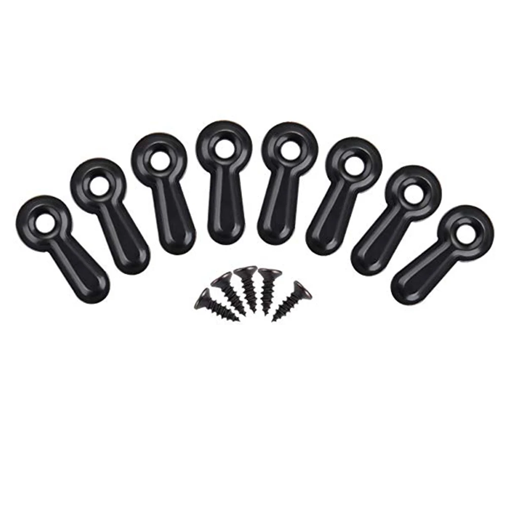 50pcs Metal Iron Bent Bow Arch Elastic Spring Picture Photo Mirror Frame  Back Board Turnbutton Turn