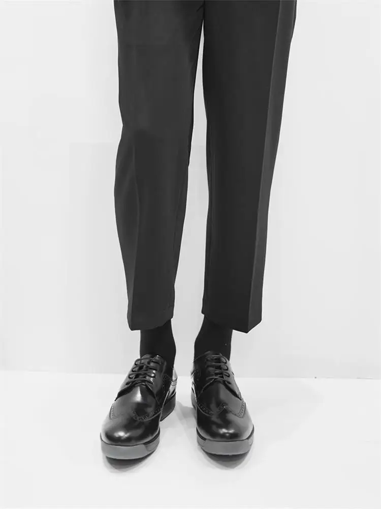 Men's Pants Casual Pants Straight Pants Spring And Autumn New Black Trend Large Size Fashion Loose Personality Pants