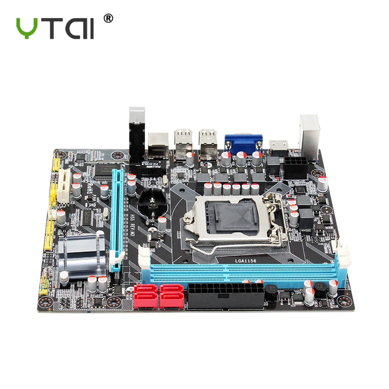 H55 motherboard new LGA1156 REV M3 DDR3 supports I3 I5 I7 CPU motherboard PCI Express USB 3