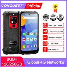 EROBERUNG S16 IP68 Stoßfest Wasserdichte Robuste Smartphone Android Push-Taste Handys Zelle Smartphone Handys