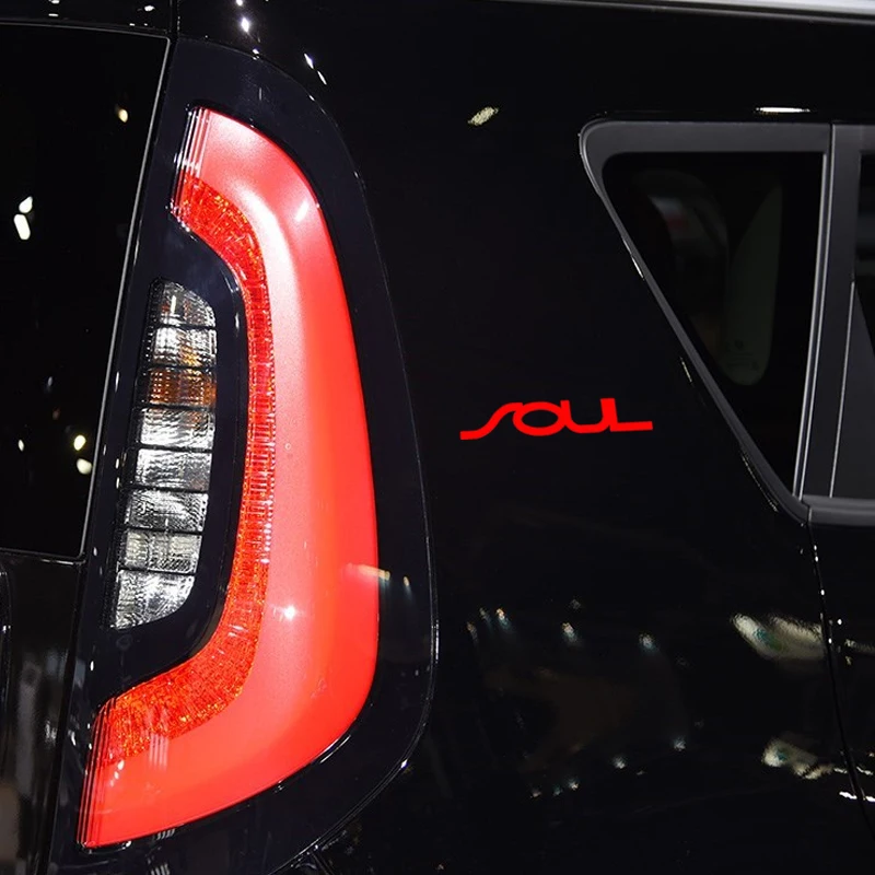 4 шт. для Kia Soul оконные виниловые наклейки для автомобиля стильные самоклеющиеся эмблемы наклейки для автомобиля