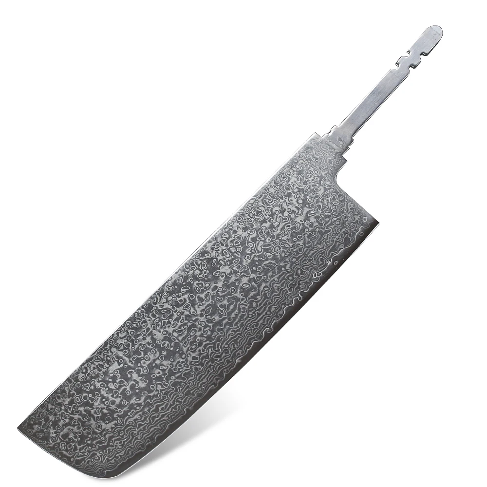 

Набор для изготовления ножей Nakiri Blade Blank 67 Layer дамасский стальной нож DIY японские профессиональные инструменты для приготовления пищи ручной работы