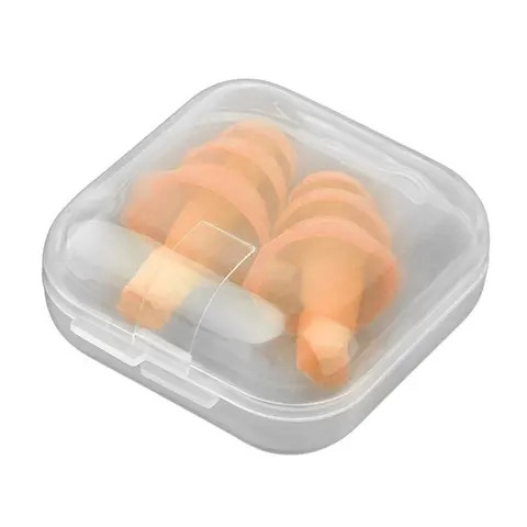Silicone Ear Plugs Sound Insulation Ear Protection Earplugs Anti Noise Snoring Sleeping Plugs For Travel Noise Reduction