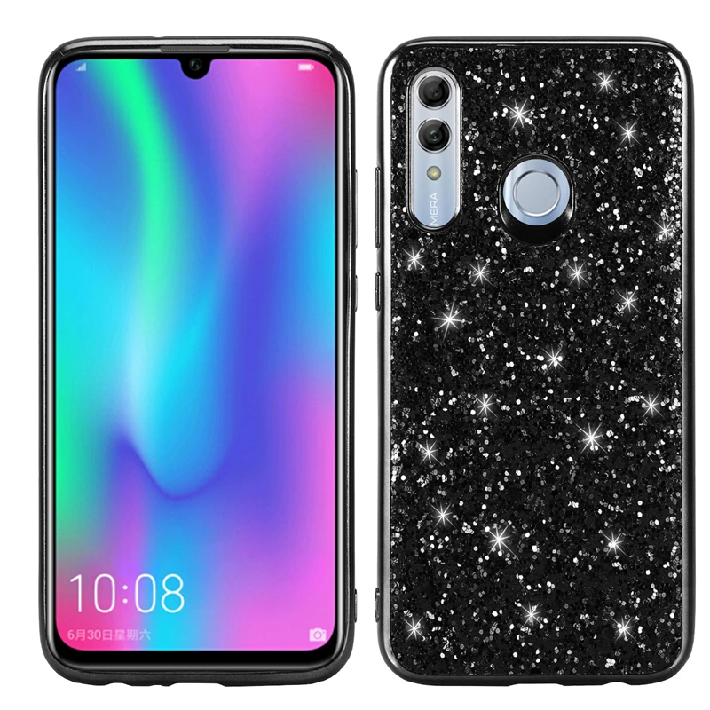 Чехлы для Huawei P Smart Plus 2019 блестящий силиконовый мягкий тпу чехол накладка P20 Mate 20 Lite