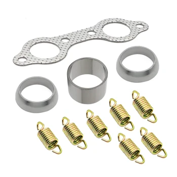 

ATV Parts For Polaris RZR800 RZR 800 Exhaust Muffler Pipe Gasket & Spring Rebuild Kit 2008 2009 2010 2008-2010
