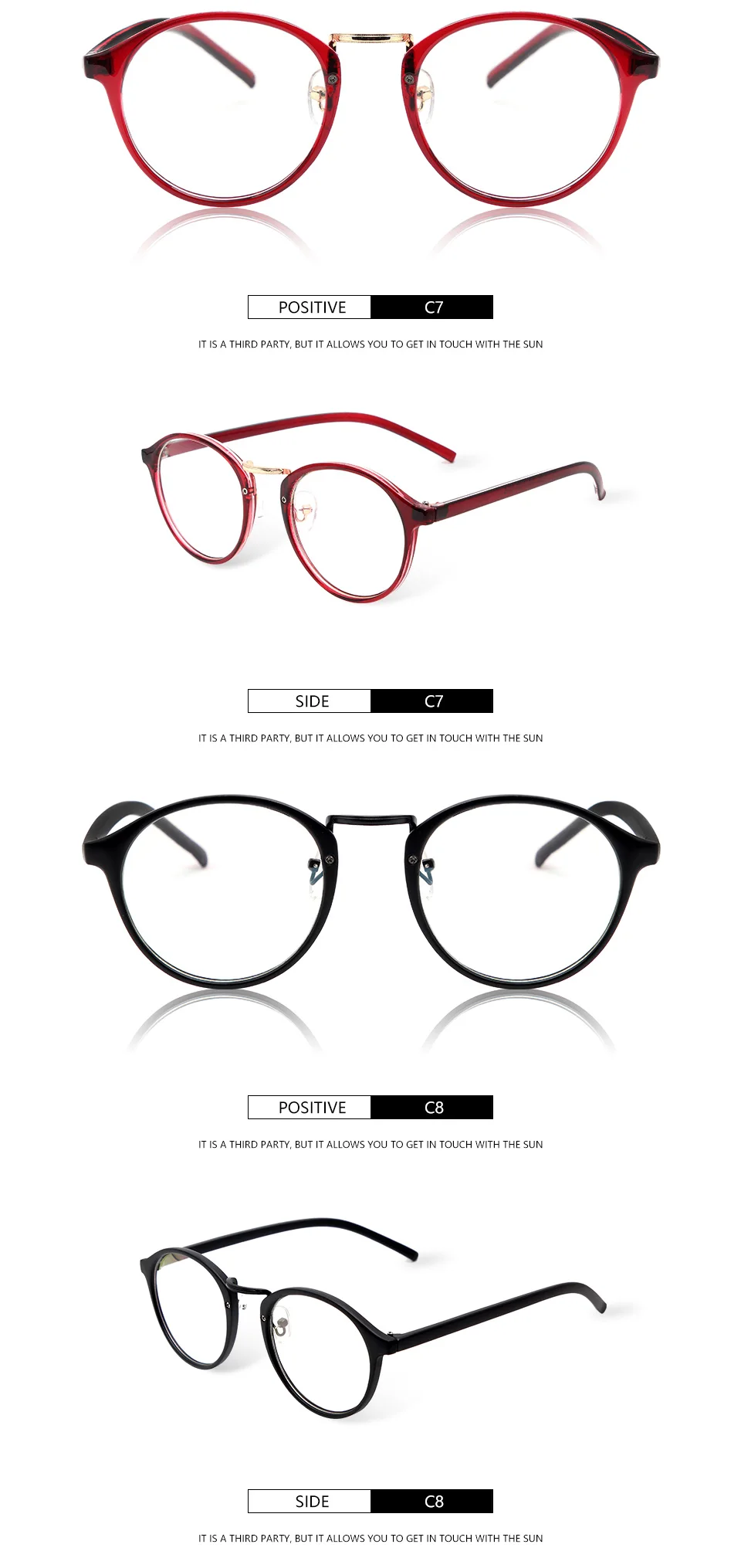 Модные прозрачные круглые очки, прозрачная оправа, женские очки, очки для близорукости, мужские очки, оправа для умников, оптические оправы, прозрачные