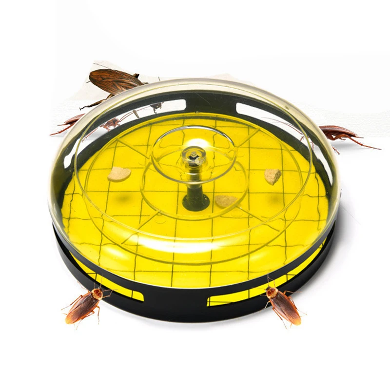 Reusable Cockroach Catcher Killer Flea Bug Insect Control Tool Trap Bait Box C
