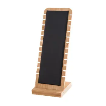

12 Bit Bamboo Jewelry Collection Holder Showcase Organizer U50C
