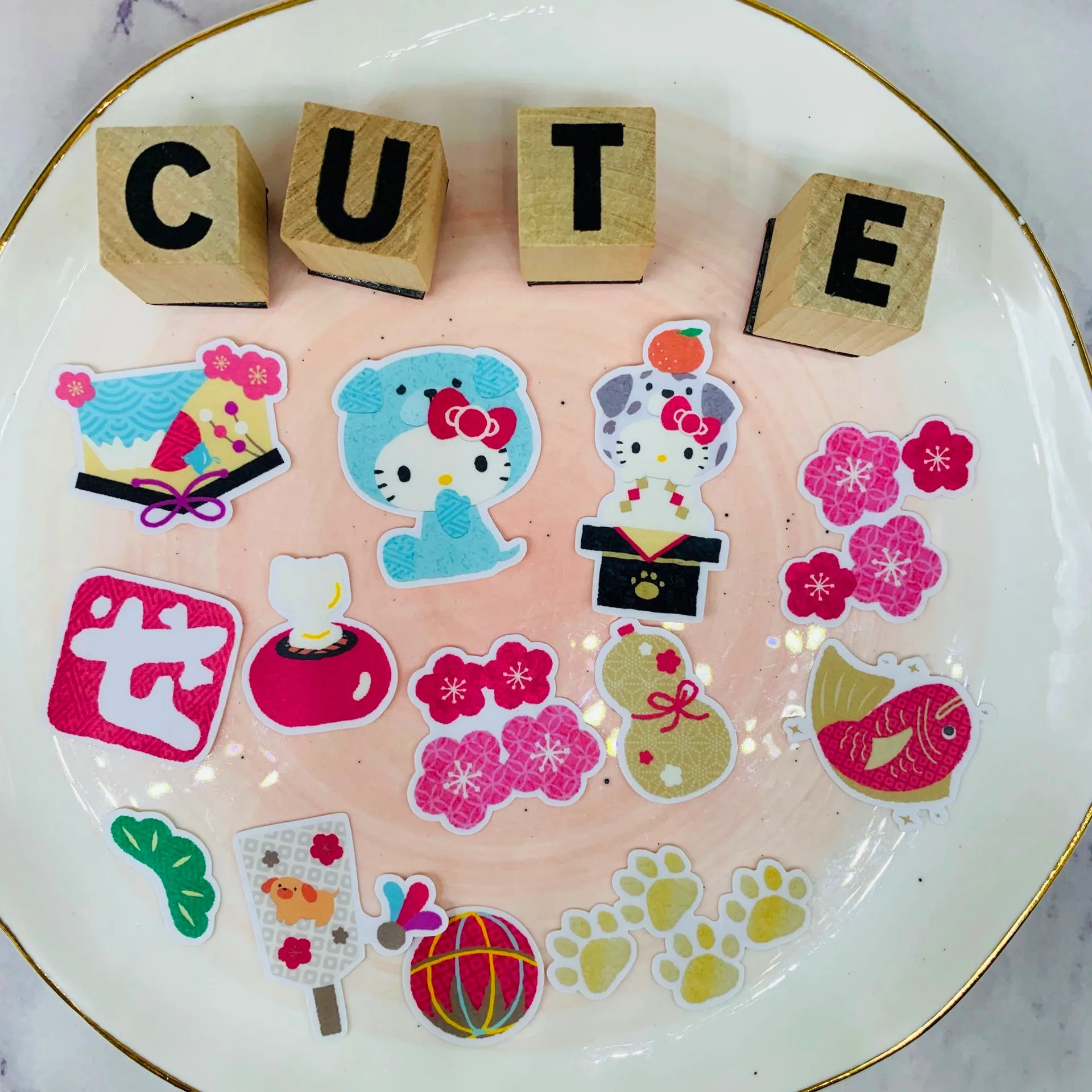 28 шт. год кошка креативные бумажные наклейки DIY украшения ваш ежедневный фотоальбом скрапбукинг этикетка канцелярские милые